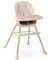 Nukido Hochstuhl Baby Kinderhochstuhl Verstellbar mit abnehmbarem Tablett ab 6 Monaten bis 15 kg Beige Tilo