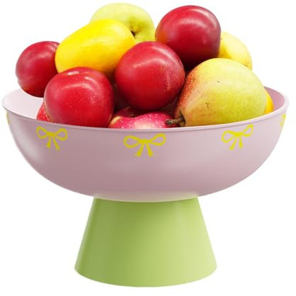 yybng Frutero – Frutero con desagüe, cesta de goteo creativa como decoración de mesa para cocina, salón, camping, picnic, buffet al aire libre y casa de vacaciones