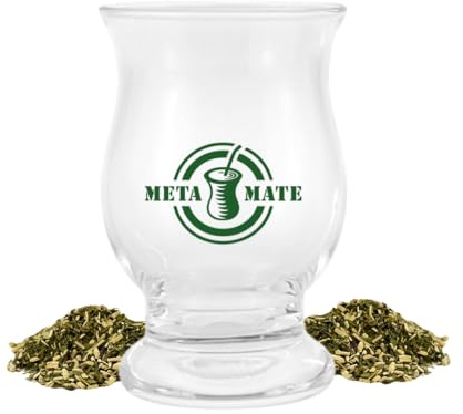 Glassanto Mate-Becher aus Glas | 210 ml | Modernes Mate-Gefäß – Transparent & Elegant | Für Yerba Mate & Tereré | Geschmacksneutral & Spülmaschinenfest | Europäische Herstellung