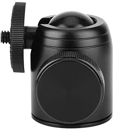 Akozon K26 360 Drehbarer -Tr-Einbeinstativ, Panorama-Kugelkopf, 1 4-Zoll-Halterung für Spiegelreflexkamera