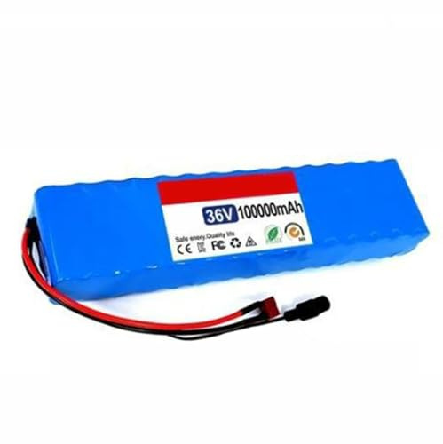 36V 100AH Ebike Lithium-Ionen-Akku 10S3P E-Scooter Lithium Batterie Pack Mit 42V 2A Ladegerät Hochleistungs-Lithium-Ionen-Akkus XT60+SM
