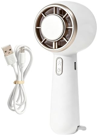 Ventilador Portátil-Dispositivo De Refrigeración De 3 Velocidades De Carga USB, Mini Ventilador De Enfriador De Aire Personal | Clip Accesorio De Viaje Ligero | Gadget De Verano De Viento