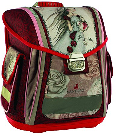 MIRABELLE Ergo Schulranzen, 38 cm, Red
