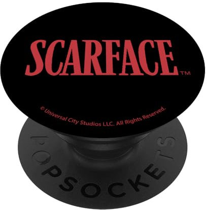 Scarface Bold Red Movie Text PopSockets Klebender PopGrip