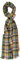Modisch-eleganter Schal Herren und Damen, Baumwollschal grün gelb, 50x180 cm, Halstuch Herren, Halstuch Damen