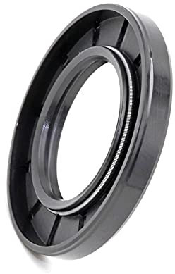 2 Stück NBR TC Wellendichtring Wellendurchmesser 32mm Außendurchmesser 47mm Nitril Covered zweilippig mit Frühling, 32x47x10mm