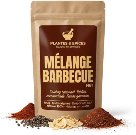Mélange Mix Epices 100% naturel pour assaisonnement Bœuf Viandes Bovines (bouillons, marinades, barbecue) 100g - Sachet Fraîcheur Refermable