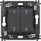 BTICINO Comando 4 Scenari Livinglight L4575CW, Comando Centralizzato per Luci, Tapparelle e Prese Smart, Interruttore WiFi con Batteria, Superficiale, Controllo da Remoto, Automazioni, Smart Home