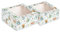 Anniversary House Beatrix Potter™ Peter Rabbit™ 2-pack Square Treat Boxes With Window, Cookie, Cake, or Gift Boxes, Easy Pop-up Assembly, Sturdy Quality, 7.5 x 16 x 16cm (3 x 6.3 x 6.3), J201