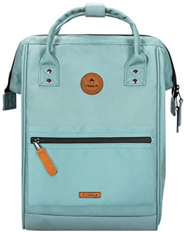 Cabaïa - 13 Zoll Laptop Rucksack Seville - Mittel - Adventurer + 2 Vordertaschen - Schultasche - Reise - Wasserabweisend - Lehrerrucksack