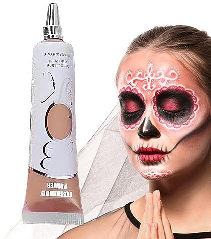 Lidschatten-Grundierung, Wasserdichter Lidschatten-Basis-Concealer, feuchtigkeitsspendend, Vollständig deckender Farb-Augenlid-Primer, 15 ml Creme-Lidschatten-Basis-Porenfüller-Primer für Elinrat