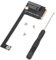 Plyisty für Rog Ally Handheld 2230 auf 2280 SSD-Festplatten-Erweiterungskarte, NVME M-Key NGFF M.2 PCIE 4.0 3.0 Adapter, Upgrade-Konverterkarte 90 Grad Abgewinkelt