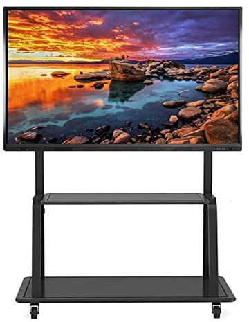 Supporto TV universale, supporti elettronici Accessori e parti TV Supporto TV, Base piedistallo, Smart TV curva piatta LCD/LED da 55-110 pollici Max 275 kg con staffa di montaggio Altezza regolabile