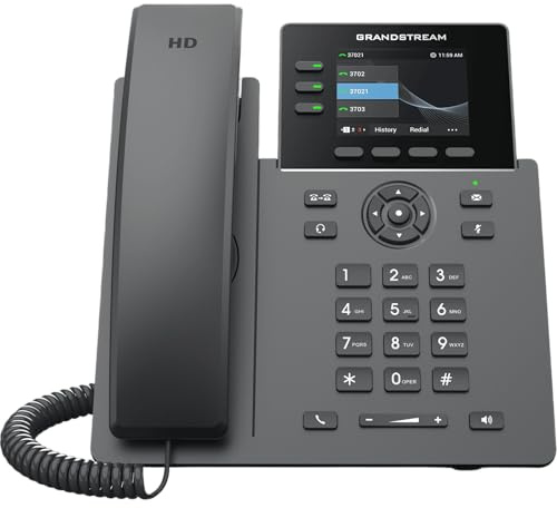 Grandstream - VoIP-telefon - 5-vejs op
