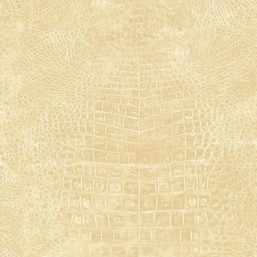 Crocodile Skin Effect Wallpaper - Wild Life Animal - Realistic Reptile Leather - Exotic Glamorous - Paste The Wall
