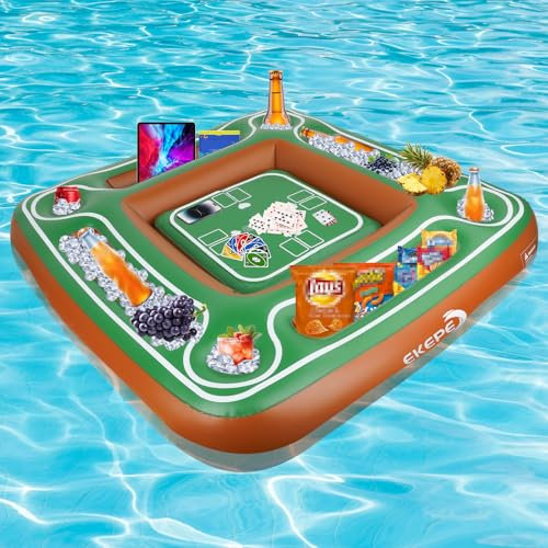 EKEPE Schwimmender Pool Spiele Tisch für Erwachsene