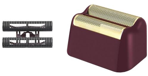 AUDOC Ersatz-Rasierklingen für Wahl Rasierfolie, kompatibel mit Wahl Super Close Ersatzfolie 07031-100, 07043 Rasierer (rot, 1 Stück)