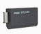 PS2 to HDMI Adapter with 3.5mm Audio Output - Convert Playstation 2 Component to HDMI Converter Adaptor for HDTV, Monitor, or TV, Plug and Play, Supports 480i, 480p, 576i Resolutions