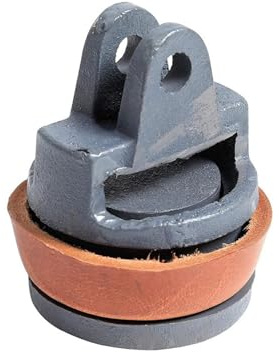 Handpumpe Kolbendichtungssets, 75 Typ Manuelle Wasserpumpe Gusseisen Zylinderkolben mit Lederdichtung Gummidichtung für Gartenbrunnenpumpen