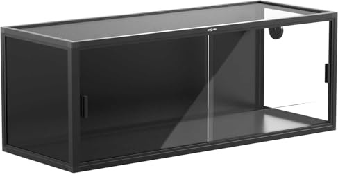 ReptiZoo PC + PVC Terrarium mit Glasschiebescheiben 122x46x46 cm (RKA0426)
