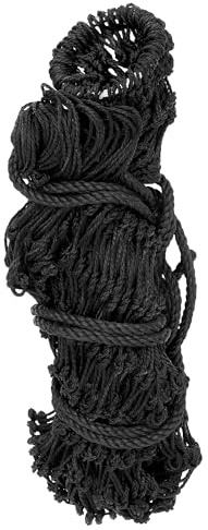 Start Heunetz für Pferde engmaschig 10x10 cm oder 4x4 cm Maschenweite, Heusack, Heu Netz klein, Heutasche, Futternetz, Futtersack, Heuraufe für Pferden, Schafen, Esel, Ziegen (Schwarz, 4x4 cm)