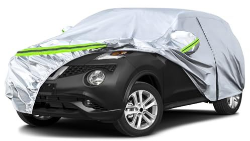 Opaltool Car Cover for Nissan Juke 2010-2022 with Side Door Zipper