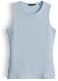 someday Damen Top | Geripptes Top KLEANNE Slim aus BCI Cotton Mix Summer Breeze, 36