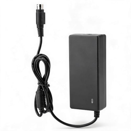 Sxhlseller Fuente de Alimentación CA CC de 72 W, 24 V, 3 A, 3 Pines, Adaptador de Corriente y Cargador para Impresora Térmica de Recibos NCR RealPOS 7197 POS, con Protección contra Sobrecalentamiento