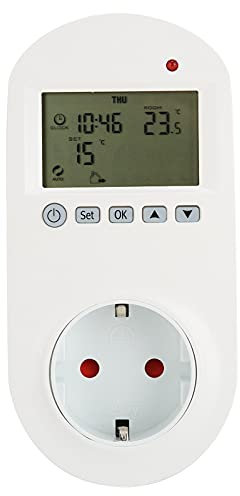01 Termostato, instalación de Enchufe WiFi Temperatura de Ajuste del termostato para válvulas de Bola eléctricas para válvulas de solenoide o Calentadores