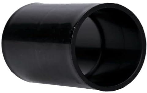100 Stück Verbindungsmuffe Ø 16x45mm M16 PP für Kunststoff-Stangenrohr schwarz Voxura
