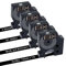 UNOKA 45021 Kompatibel für Dymo D1 Etikettenband Weiß auf Schwarz 12mm x 7m, 45021 A45021 für LabelManager 160 210D 360D 280 420P 500TS PNP 450 DUO, White Black