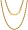 VEXXS Rope Chain Necklace