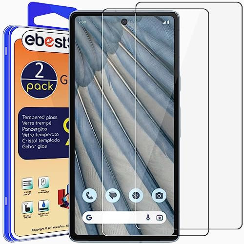 ebestStar - Cristal Templado x2 para Google Pixel 7A, Protector Pantalla Película Vidrio, Antigolpes