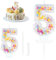 Yiran Pastel Pearl Sequin 5th Birthday Candles for Girl, Number 5 Candle, Macaron Candles, Number Birthday Candles for Cakes, 5 Birthday Candle, Cake Candles Cake Topper Decorations for Birthday Party