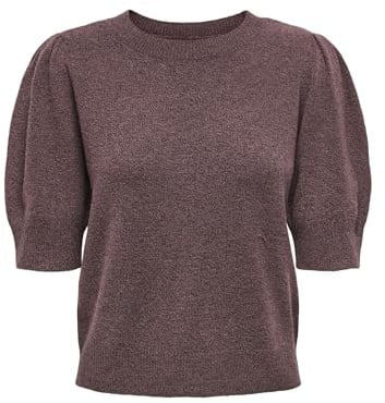 ONLY Damen Onlrica Life 2/4 Pullover KNT Noos Strickpullover 15318551 ,Rose Brown ,M