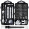 ZINCO Feinmechaniker Schraubendreher Set Mini Werkzeug - 124 in 1 Präzisions Werkzeug Kit Mit 101 Bits für PC Computer Laptop PS5 iPhone iPad Switch Xbox Macbook Uhr Spielzeug Brille Kamera (Gray)