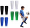 Half Forest 4 Paare Stutzen Kinder Fußball Stutzen Ohne Socken Unisex, Geeignet Für Anfänger, Jugendliche, Fußballspiele, Andere Sportarten