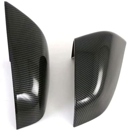 Türspiegelgehäuse Für Tesla Für Modell S 2015 2016 2017 2018 2019 Auto Seite Rückspiegel Abdeckung Shell Cap Gehäuse Ersatz 2 Teile/Satz Auto Spiegel Gehäuse Türspiegelabdeckung(Carbon Fiber Color)