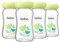YOHKOH Premium Glass Bottles for Breast Milk, 4 x 160 ml - for Safe Breast Milk Storage, Dishwasher, Freezer and Microwave Safe (Green, 160 ml (Pack of 4))