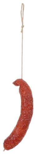 HONITANO Lebensechtes Wurstmodell aus Kunststoff Langlebige Realistische Deko Wurst für Foodstyling und Fotorequisiten Leicht und Tragbar für Rollenspiele