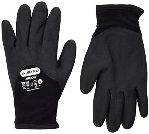 Skytec Gloves SKY08-L Argon Glove, Size: L, Black, 1 Pair