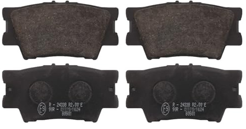 SWAG Scheibenbremse Bremsbelagsatz hinten für Rav 4 04466-42060 | Kompatibel mit: TOYOTA CAMRY Stufenheck, CAMRY Stufenheck, RAV 4 III, RAV 4 IV, RAV 4 IV VAN