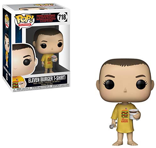 Funko POP! Vinyl: Stranger Things: Eleven In Burger Tee - Collectable Vinyl Figure - Gift Idea - Official Merchandise - Toys for Kids & Adults - TV Fans - Model Figure for Collectors and Display