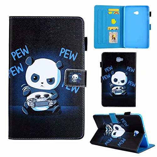 Cover Compatible para Samsung Galaxy Tab A 10.1(SM-T580 / T585) Funda con Tapa de Cuero Premium con Tapa y Soporte para Tarjeta para Tableta Samsung Galaxy Tab A6 10.1 (Bear)