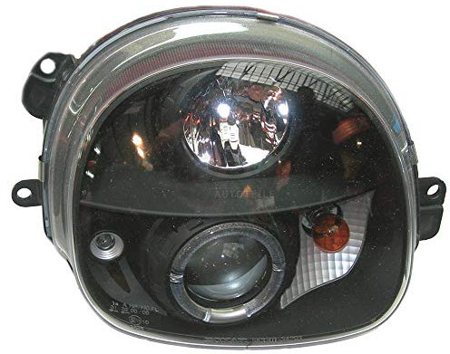 Scheinwerfer Set für Twingo I 1 98-07 Facelift Angel Eyes klar/schwarz