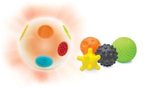 INFANTINO Coffret Balles sensorielles 7 pcs