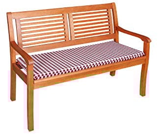 Doppler Luxus 4-Sitzer Bankauflage Vivo 6950, ca. 180 x 48 cm, 5057806950, Bordeaux