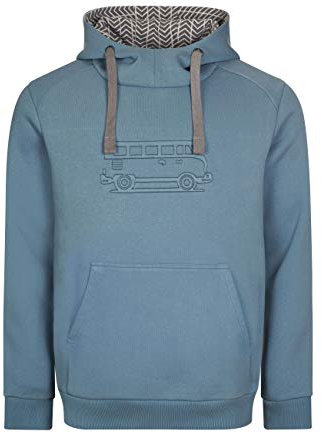 Elkline Herren Lake Van Sweatshirt, ashblue, S