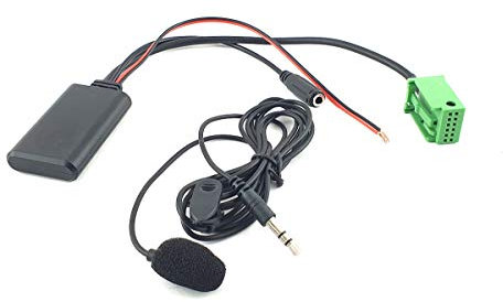 Bluetooth Aux in Adapter A2DP mit Mikrofon passend für MB comand NTG 2.5 CLK SLK sl klasse