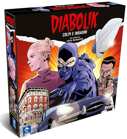 Pendragon - Diabolik - Edizione italiana - Gioco da tavolo - Età 13+ - 2-4 Giocatori
